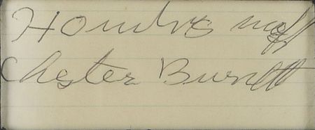Lot #4219  Howlin' Wolf Signature - Image 2