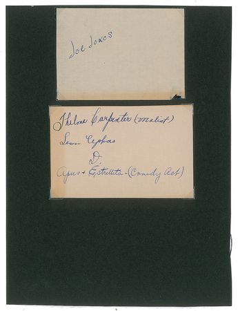 Lot #4231 Count Basie and His Orchestra Signatures - Image 3
