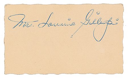 Lot #4266 Dizzy Gillespie and Band Signatures - Image 3