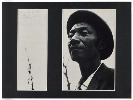Lot #4321 Hound Dog Taylor Signed Photo - Image 1