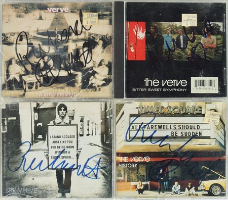 The Verve: Richard Ashcroft Signed CDs | RR Auction
