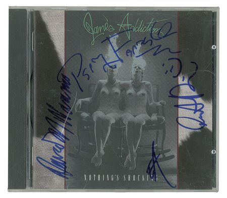 Lot #4744  Jane's Addiction Signed CDs - Image 1