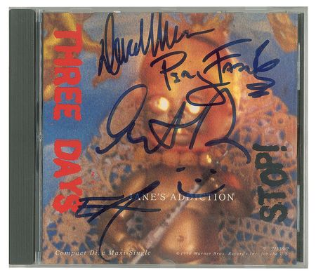Lot #4744  Jane's Addiction Signed CDs - Image 2