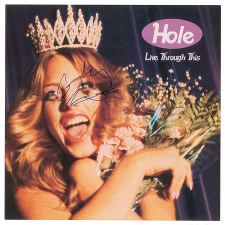 Lot #4745 Courtney Love Signed Album - Image 1