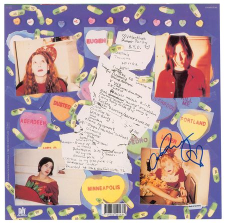 Lot #4745 Courtney Love Signed Album - Image 2