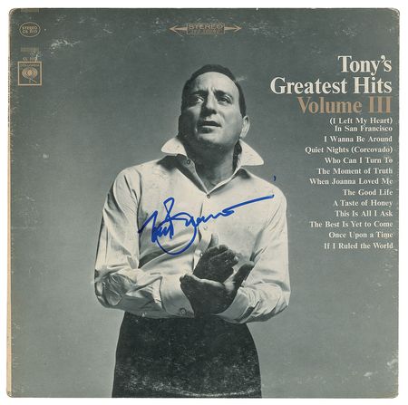Lot #4233 Tony Bennett Signed Albums - Image 1
