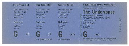 Lot #4602  Manchester Free Trade Hall Late 1970s Ticket Collection - Image 2