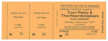 Lot #4602  Manchester Free Trade Hall Late 1970s Ticket Collection - Image 3