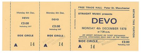 Lot #4602  Manchester Free Trade Hall Late 1970s Ticket Collection - Image 11