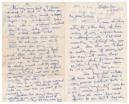 Lot #4097 Brian Jones Letter from Father - Image 1