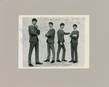 Lot #4026  Beatles Signed Photograph - Image 1