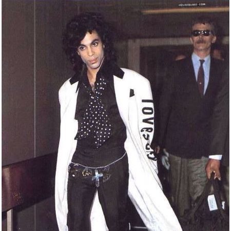 Lot #4734  Prince Silver-Tone Waist Chain Charm Belt - Image 2