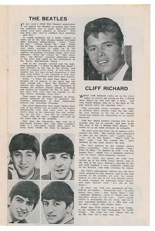 Lot #4012  Beatles and Rolling Stones 1964 New Musical Express Program - Image 2