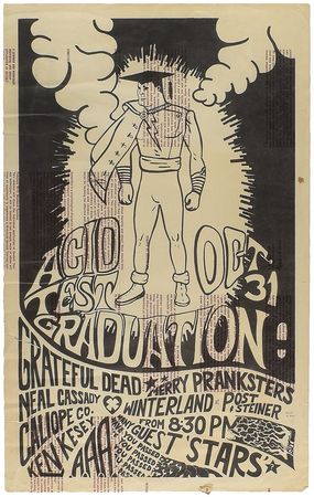 Lot #4136  Grateful Dead Test Run Poster for