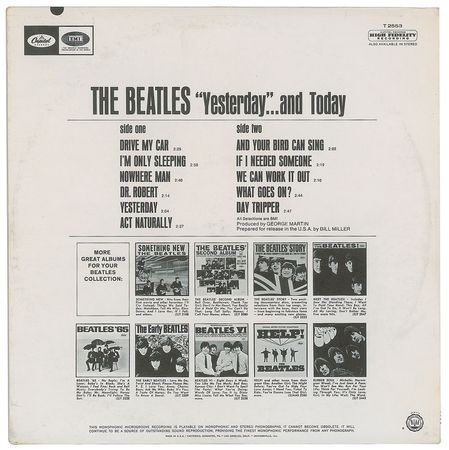 Lot #4024  Beatles 'Second State' Mono Butcher Album - Image 2