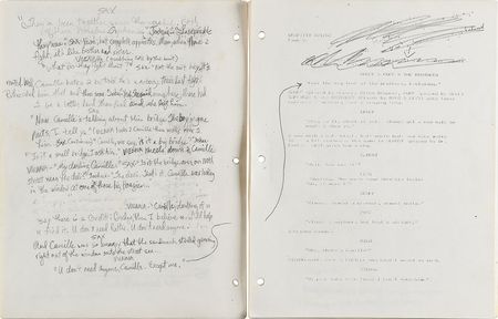 Lot #4724  Prince Hand-Annotated Draft for Graffiti Bridge - Image 2