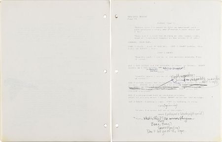 Lot #4724  Prince Hand-Annotated Draft for Graffiti Bridge - Image 4