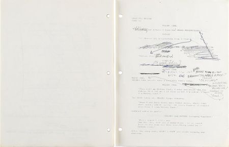 Lot #4724  Prince Hand-Annotated Draft for Graffiti Bridge - Image 8