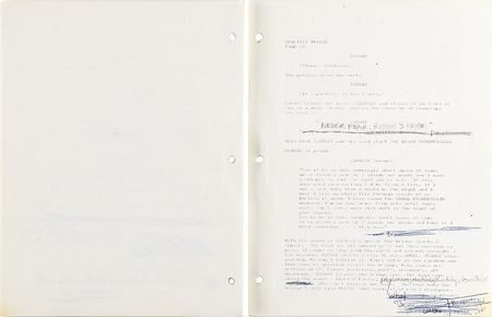 Lot #4724  Prince Hand-Annotated Draft for Graffiti Bridge - Image 9
