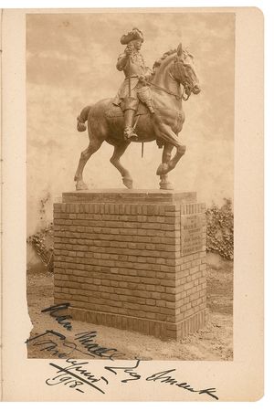 Lot #538 Sergei Rachmaninoff: Impressive hotel guest book, featuring Rachmaninoff, Casals, Bernhardt, and a series of leading Dutch artists - Image 3