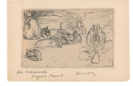 Lot #538 Sergei Rachmaninoff: Impressive hotel guest book, featuring Rachmaninoff, Casals, Bernhardt, and a series of leading Dutch artists - Image 9