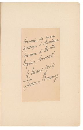 Lot #538 Sergei Rachmaninoff: Impressive hotel guest book, featuring Rachmaninoff, Casals, Bernhardt, and a series of leading Dutch artists - Image 20