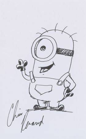 Lot #392 Chris Renaud Sketches - Image 1