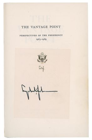 Lot #71 Lyndon B. Johnson Book - Image 1