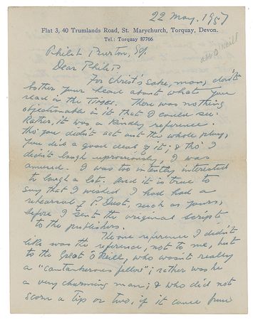 Lot #511 Sean O'Casey: 