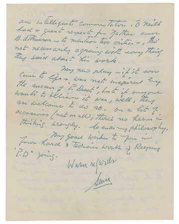 Lot #511 Sean O'Casey: 