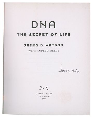 Lot #188 DNA: Watson and Crick Books - Image 2