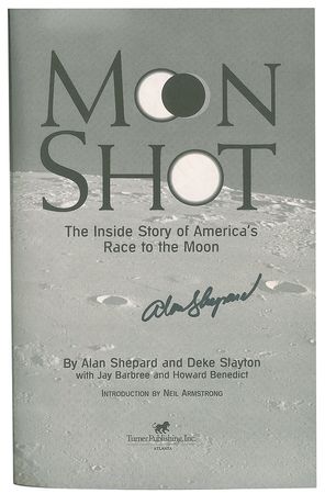 Lot #349 Alan Shepard Book - Image 1