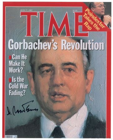 Lot #196 Mikhail Gorbachev Signed Photographs - Image 1
