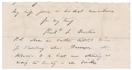 Lot #159 Richard Burton: 
