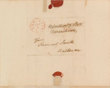 Lot #8 Martin Van Buren Free Frank