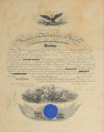 Lot #26 Calvin Coolidge Signed Document