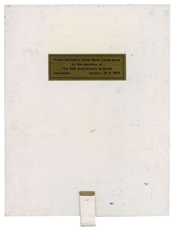 Lot #173 David Ben-Gurion Signed Photograph - Image 2