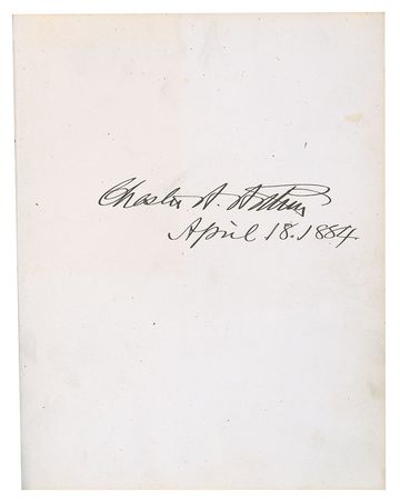 Lot #110 19th Century Politicians and Notables Autograph Album - Image 1