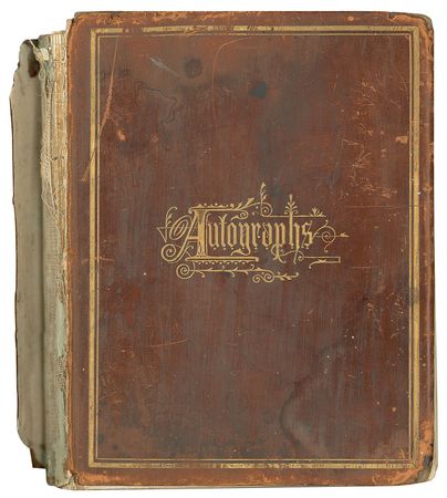 Lot #110 19th Century Politicians and Notables Autograph Album - Image 6