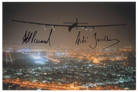 Lot #299 Solar Impulse Signed Photographs - Image 1