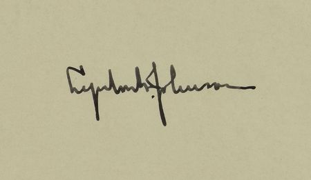 Lot #48 Lyndon B. Johnson Signed Document - Image 2
