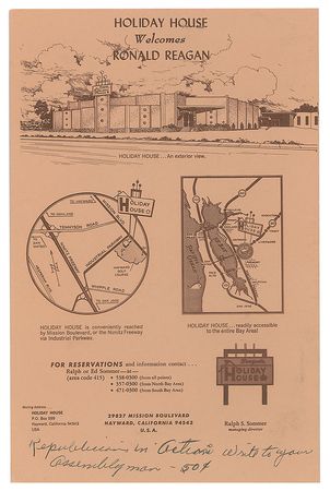 Lot #85 Ronald Reagan Program - Image 2