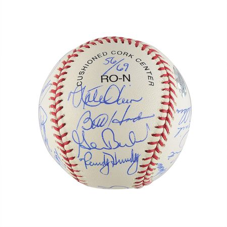 Lot #778 Chicago Cubs: 1969 Baseball - Image 2