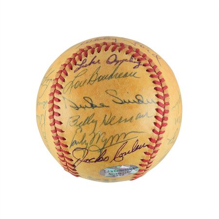 Lot #771 Baseball Hall of Famers Baseball - Image 4