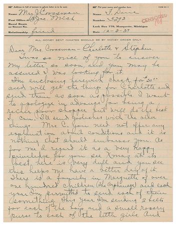 Lot #166 Fred Burke Handwritten Letter Signed - Image 1