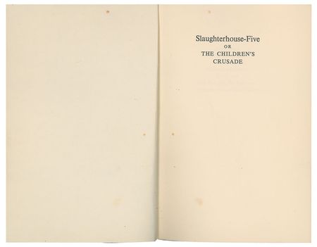 Lot #526 Kurt Vonnegut Book - Image 3