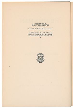 Lot #431 Ernest Hemingway Book - Image 3