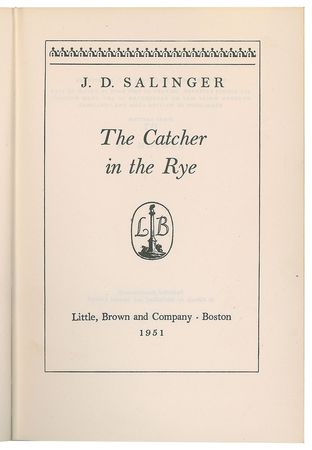 Lot #449 J. D. Salinger: First edition of Salinger's iconic tale of American angst - Image 2