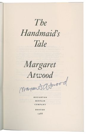 Lot #473 Margaret Atwood Book - Image 1