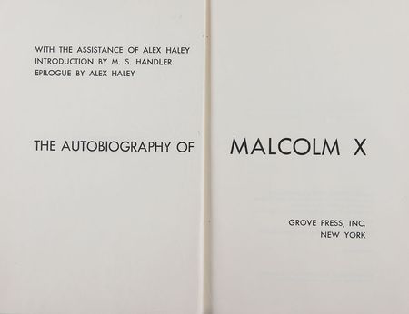 Lot #497 Alex Haley: Signed by Malcolm X's co-author and daughter - Image 3